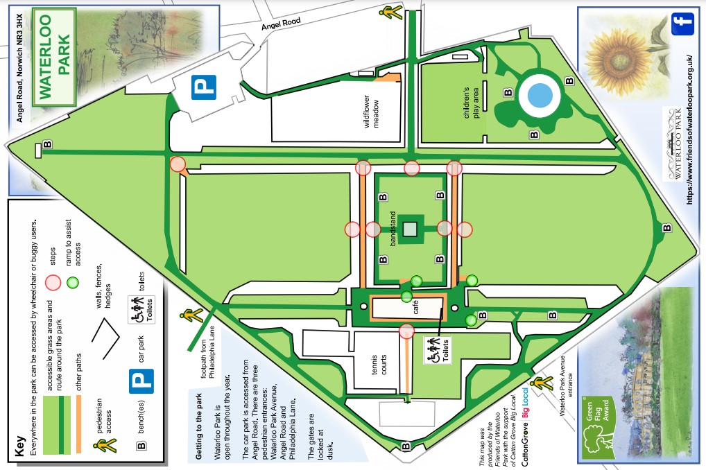 access map image
