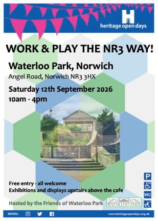 Events poster for the Heritage Open Days event