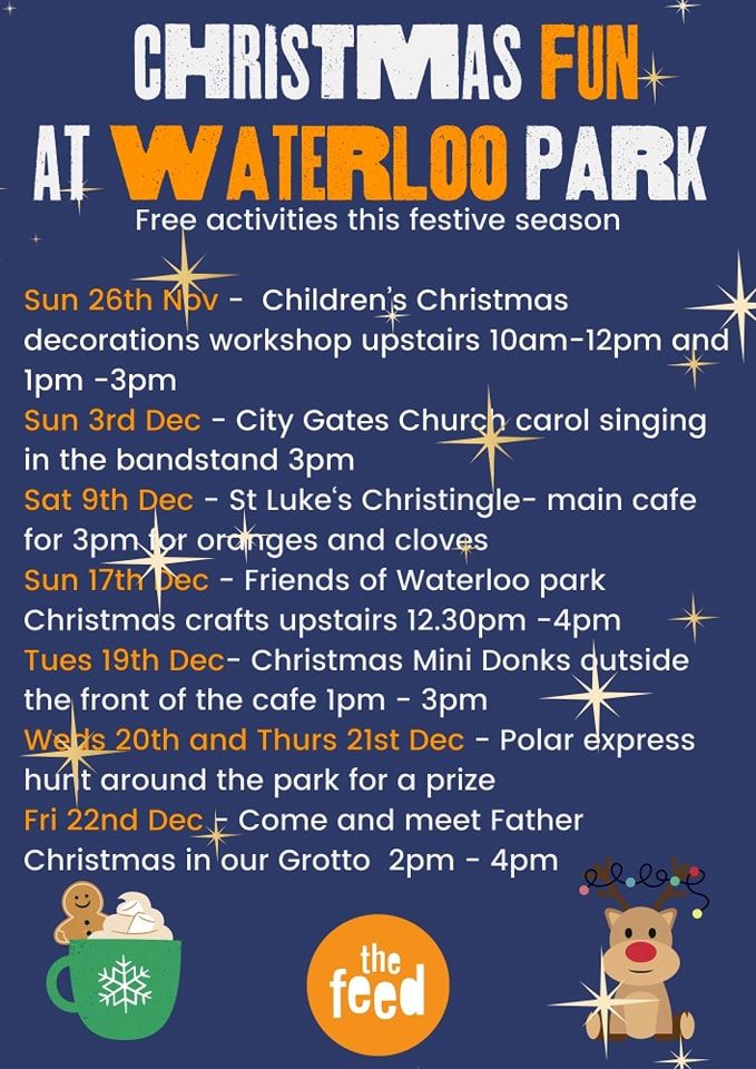 Christmas events poster